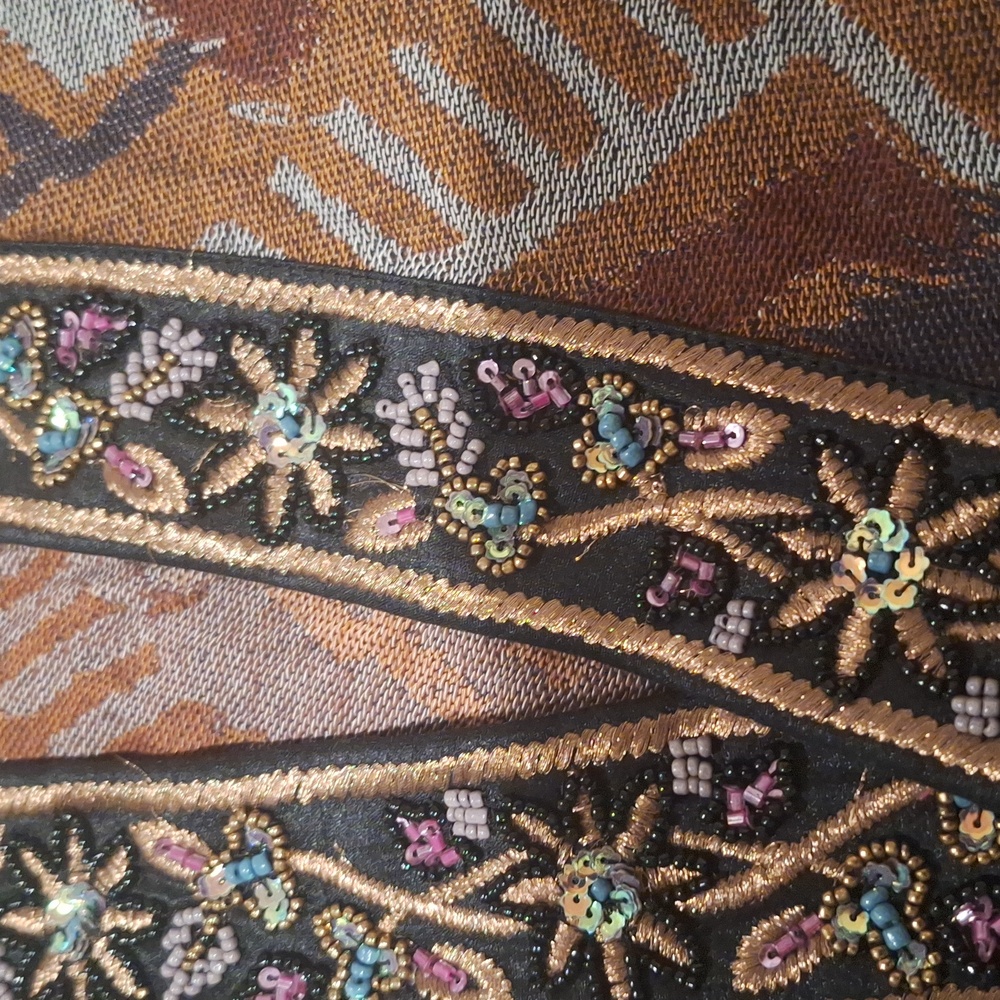 Soft Surroundings Asmara Embellished Topper wrap One size - Picture 5 of 7